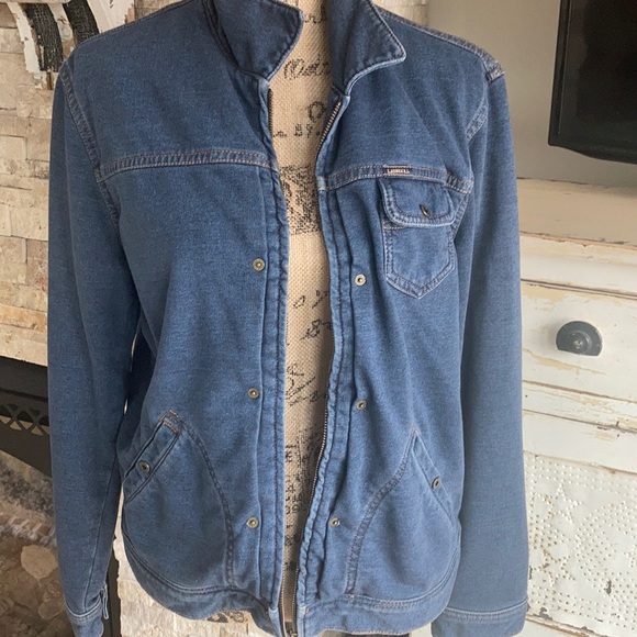 Lauren Dry Goods Supply Co zip close jean jacket - Picture 8 of 15